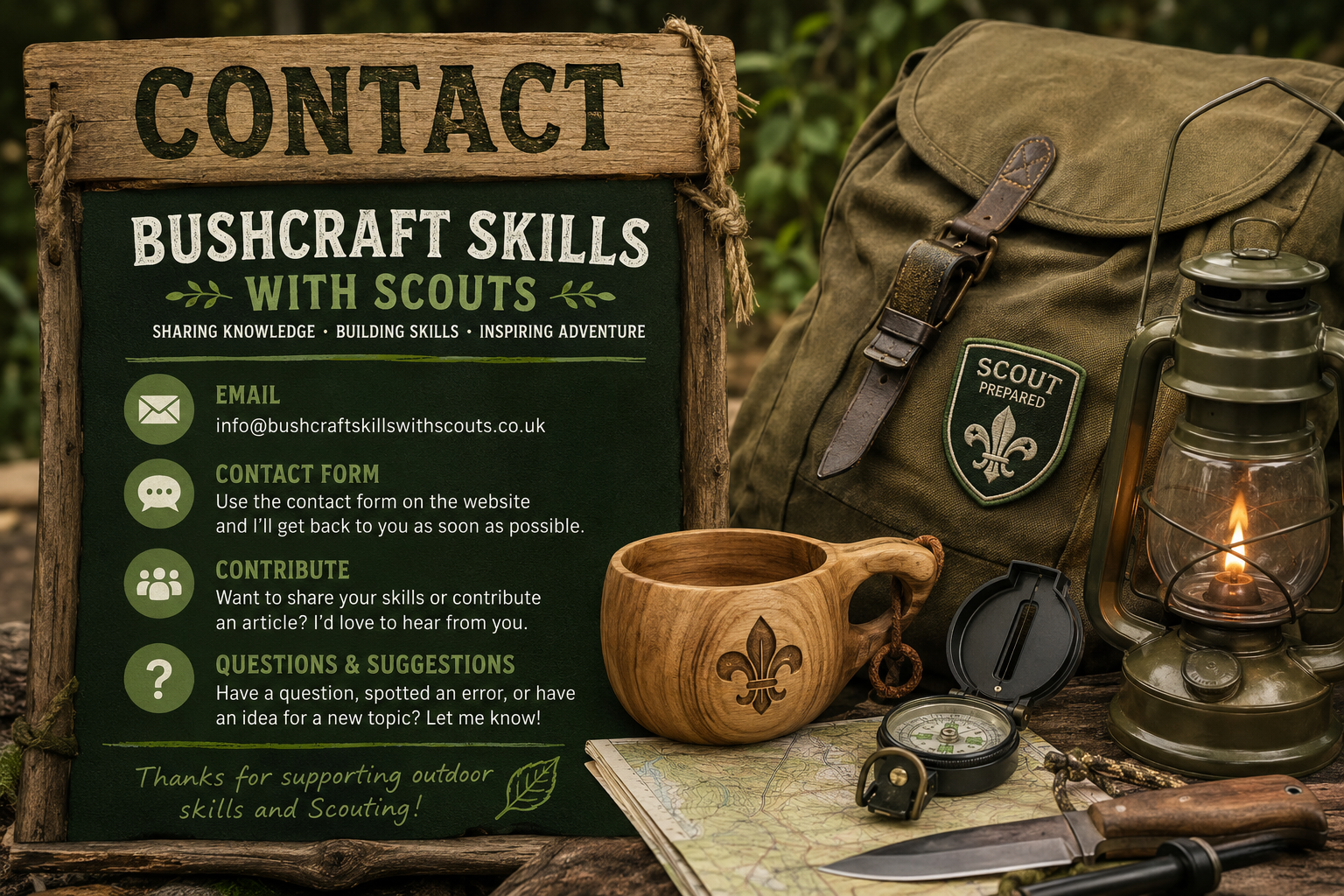Contact Scouts Bushcraft